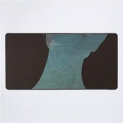 Man With His Head Full of Clouds by Salvador Dali Desk Mat