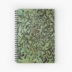 Ascensionist Saint Cecilia By Salvador Dali Notebook