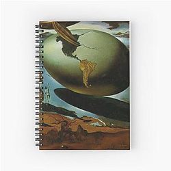 Salvador Dali 1904-1989 Spain Original Paintings Spiral Notebook