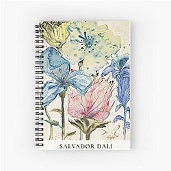 Salvador Dali Spiral Notebook