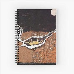 Salvador Dali, 1904-1989 Spain, Original paintings Spiral Notebook