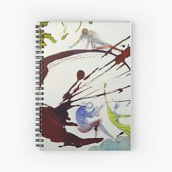 In Principio Deus Creavit 1964 By Salvador Dali Spiral Notebook