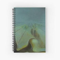 Enigma Version Of The Three Glorious Enigmas Of Gala By Salvador Dali Notebook