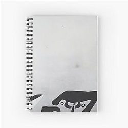 Fishermen in Cadaques by Salvador Dali Spiral Notebook