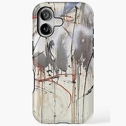 Homage to Meirronier by Salvador Dali iPhone Tough Case