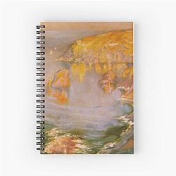 Cala Pals By Salvador Dali Spiral Notebook