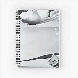 Design for the Set of the film Spellbound by Salvador Dali Spiral Notebook