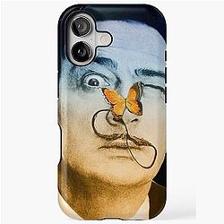 Salvador Dali Butterfly Man iPhone Case
