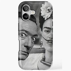 Salvador Dali and Frida Kahlo iPhone Case