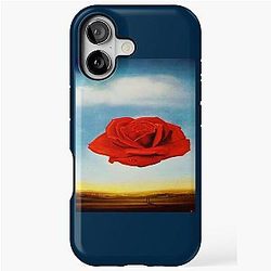 Salvador Dali Rose iPhone Tough Case