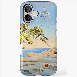 Salvador Dali Painting iPhone Case