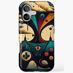 Gamers Controller iPhone Salvador Dali Style Tough Case