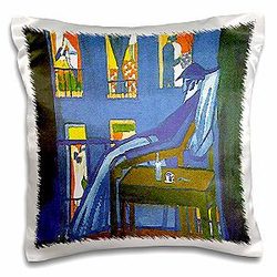 PC 50921 1 Painting Salvador Dali Voyeur Surrealism 16 by 16 Inch Pillow Case
