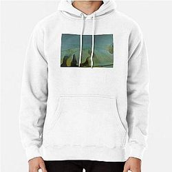 Enigma Unfinished Version Of The Three Enigmas By Salvador Dali Pullover Hoodie