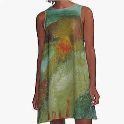 Landscape By Salvador Dali A-Line Dress