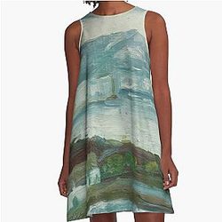 Cadaques By Salvador Dali A-Line Dress