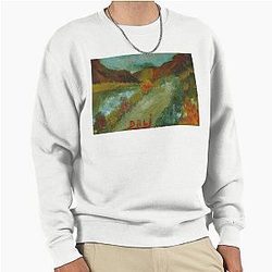 Landscape By Salvador Dali Pullover Sweatshirt
