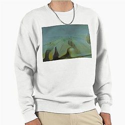 Enigma Version of Three Glorious Enigmas of Gala by Salvador Dali Pullover Sweatshirt