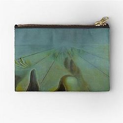 Enigma. Unfinished Version of the Three Enigmas of Gala by Salvador Dali Zipper Pouch