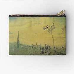Landscape By Salvador Dali Zipper Pouch
