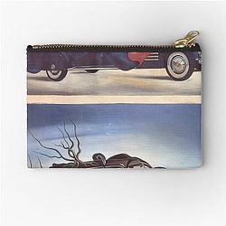 Salvador Dali - CAR AUTOMOBILE Zipper Pouch