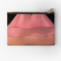 Mae West Lips Sofa 1937 by Salvador Dali Zipper Pouch