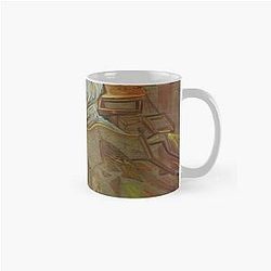 Bed and Two Bedside Tables Attacking a Cello by Salvador Dali Classic Mug