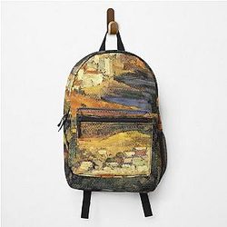 Cadaques 3 By Salvador Dali Backpack