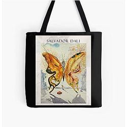 Salvador Dali Butterfly Art - Salvador Dali Venus - 1947 Poster All Over Print Tote Bag