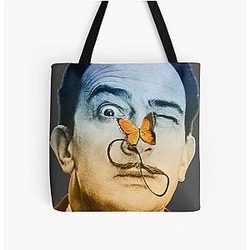 Salvador Dali Butterfly Man Tote Bag