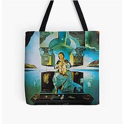 Salvador Dali Gala Paint Tote Bag