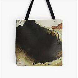 Salvador Dali - AQUAE DILUVIUM OVER PRINT TOTE BAG
