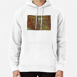 Bed And Two Bedside Tables Ferociously Attack A Cello By Salvador Dali Pullover Hoodie