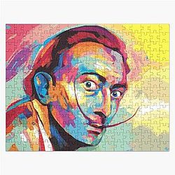 Salvador Dali Portrait Puzzle