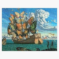 Salvador Dali digital painting Jigsaw Puzzle