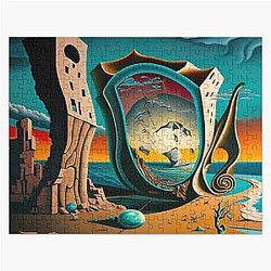A Tribute to Salvador Dali - Persistence of Memory Jigsaw Puzzle