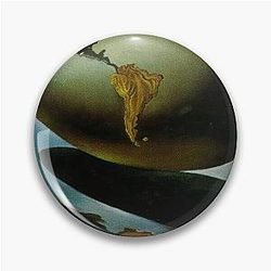 Salvador Dali 1904-1989 Spain Original paintings Pin