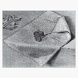 Carnation and Cloth of Gold By Salvador Dali Jigsaw Puzzle