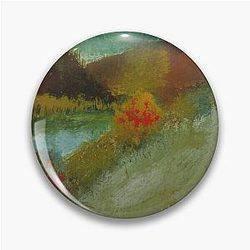 Landscape by Salvador Dali Pin