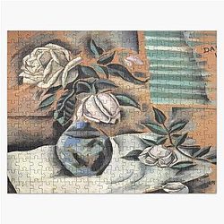 Bouquet Important La Est La Rose By Salvador Dali Jigsaw Puzzle