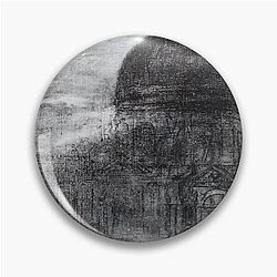 Salvador Dali's Unfinished Cathedral Pin
