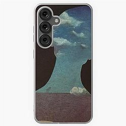 Man with his head full of clouds by Salvador Dali Samsung Galaxy soft case