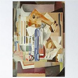 Salvador Dali Crystalline Still Life Poster