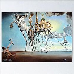 The Temptation of Saint Anthony by Salvador Dali
