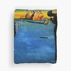 Angelus by Salvador Dali Duvet Cover