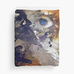 Leviathan Job 40:21 1967 By Salvador Dali Duvet Cover