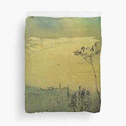 Landscape by Salvador Dali Duvet Cover