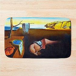Salvador Dali The Persistence of Memory Bath Mat