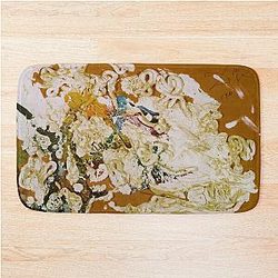 Salvador Dali Arabs Bath Mat