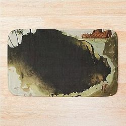 Salvador Dali AQUAE DILUVIUM GENESIS 1967 Bath Mat